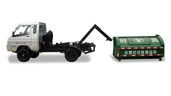 人生就是博官网风菱D版单排纯电动车厢可卸式垃圾车